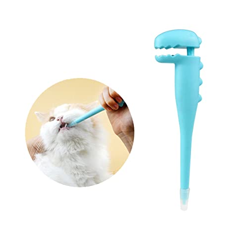 TAOZUA Pet Pill Dispenser, Pet Piller Gun Oral Tablet Capsule,Silicone Syringes for Cats, Dogs and Small Animals