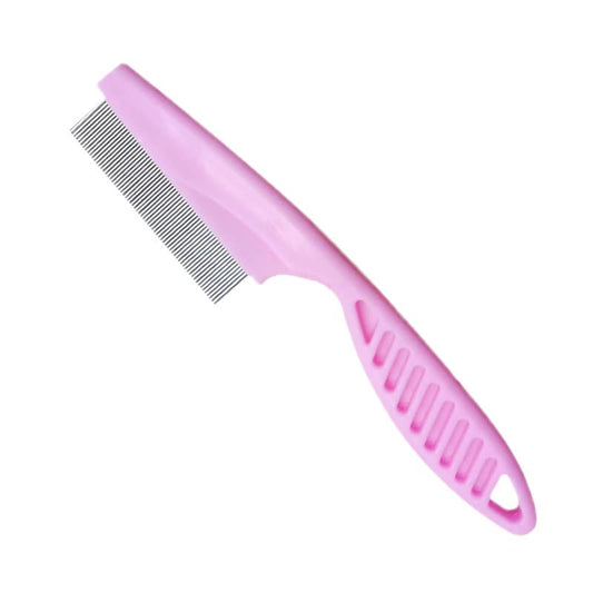 FVOWOH Flea Comb For Dogs And Cats Pet Lice Comb And Flea Eggs Tear Stain Remover Pet Comb For Grooming And Face And Paws Dog Comb Cat Comb Sensitive Skin Dog Shampoo Large Breed(l1-Pink,A)