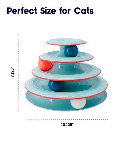 Catstages Chase Meowtain Interactive 4-Tier Cat Track Toy