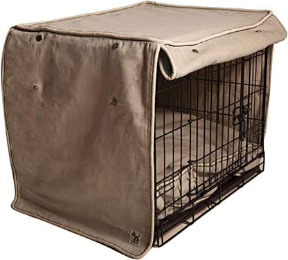 Molly Mutt Dog Crate Cover - Fits 36"x23"x25" Crate - Dog Kennel Cover - Dog Cage Cover - Dog Crate Cover - Puppy Crate Cover - Cover for Dog Crate - Wild Horses (cc23cc)