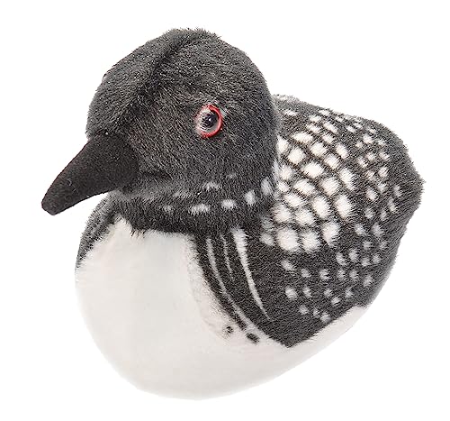 Wild Republic Audubon Birds Common Loon Plush with Authentic Bird Sound, Stuffed Animal, Bird Toys for Kids & Birders