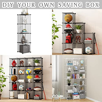 Large Cat Cage Indoor Cat Enclosures DIY Cat Playpen Detachable Metal Kennel with 3 Platforms Beds and 2 Ladders, Ideal for 1-4 Cats，Guinea Pigs, Rabbits, Small Animals (41.7"L x 41.7"W x 56“H, Black)