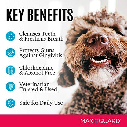 MAXI/GUARD Dental Cleansing Spray for Dogs, Cats, Horses, Exotics and Companion Animals (4oz)