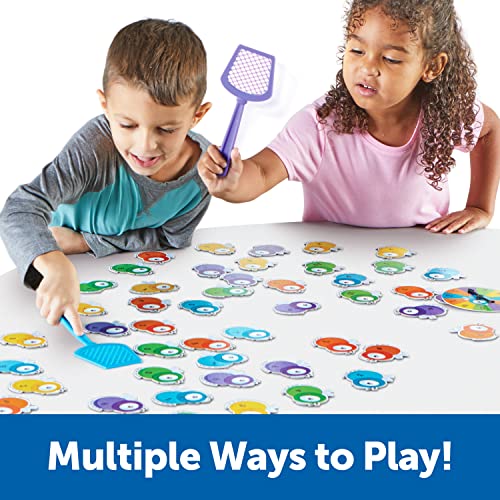 Learning Resources Mathswatters Addition & Subtraction Game - 99 Pieces for Age 5+ Kids, Educational Games, Preschool Math, Kindergartner Learning Games Gifts for Boys and Girls