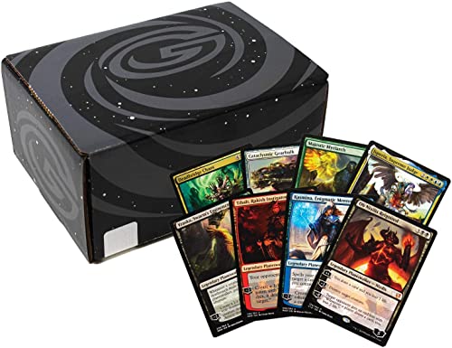 Cosmic Gaming Collections Deluxe MTG Gift Set | 1000 Assorted Magic The Gathering Cards | Includes 4 Planeswalkers, 4 Mythic Rares, 15 Rares & 15 Foils | Great Starter Kit & Collection Builder