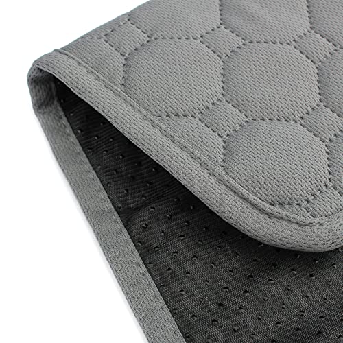 Alfie Pet - Dallas 3-Piece Set Cage Waterproof, Washable Cage Pee Pad Liners for Small Animals - Color: Grey