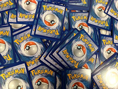 50 Assorted Pokemon Cards with Bonus Holo Foils