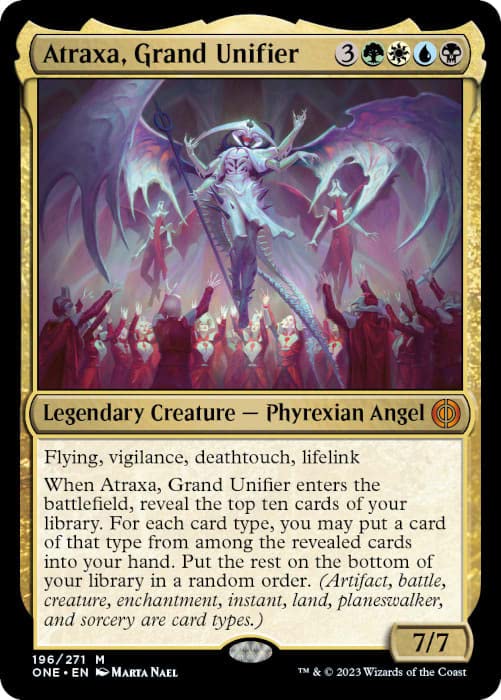 Magic: the Gathering - Atraxa, Grand Unifier (196) - Phyrexia: All Will Be One