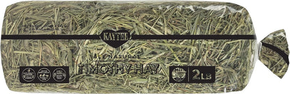 Kaytee All Natural Timothy Hay for Guinea Pigs, Rabbits & Other Small Animals, 2 Pound